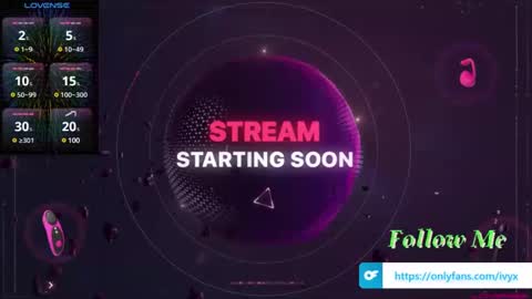 Ivy Nyxx online show from 31, 1, 2025