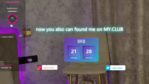 Snapshot of jane_meys chatting on 17, 1, 2025 your kitty JANE roawww online show from 17, 1, 2025