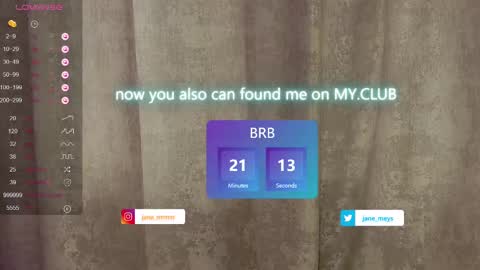 Snapshot of jane_meys chatting on 6, 3, 2025 your kitty JANE roawww online show from 6, 3, 2025