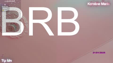 Karoline online show from 22, 1, 2025