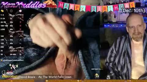 Snapshot of kenkuddles chatting on 17, 12, 2025 Ken Kuddles online show from 17, 12, 2025