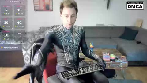 kinky_spidey online show from 16, 11, 2025