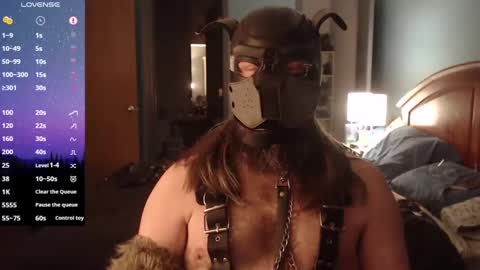 kinkywolf87 online show from 23, 1, 2025