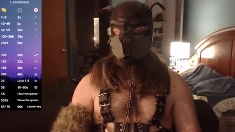 kinkywolf87 online show from 26, 1, 2025