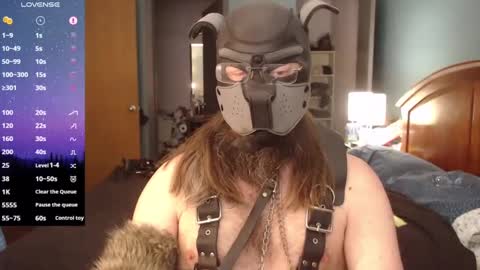 kinkywolf87 online show from 9, 3, 2025