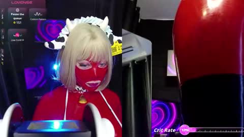 Latex Ruby online show from 12, 9, 2025