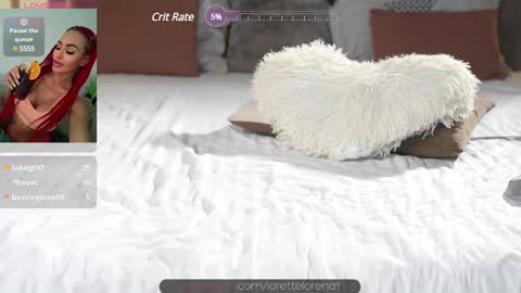 LoretteLorena online show from 23, 2, 2025