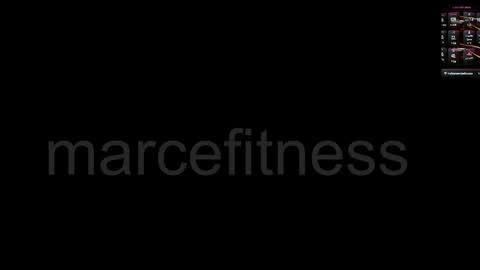 Snapshot of marcefitness chatting on 28, 4, 2026 your real gymrat online show from 28, 4, 2026