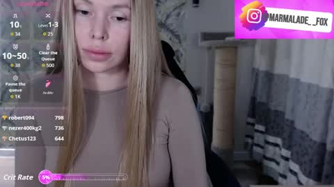 Marmalade Fox online show from 1, 4, 2026