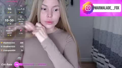 Marmalade Fox online show from 15, 4, 2026