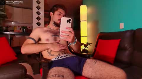 Snapshot of matteo_simpson chatting on 22, 10, 2025 Matteo simpson online show from 22, 10, 2025