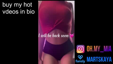 Mia Martskaya online show from 18, 1, 2025