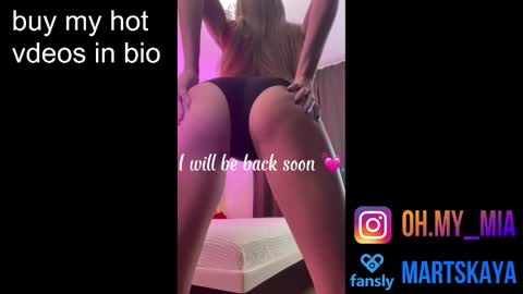 Mia Martskaya online show from 11, 9, 2025