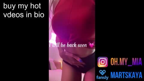 Mia Martskaya online show from 18, 10, 2025