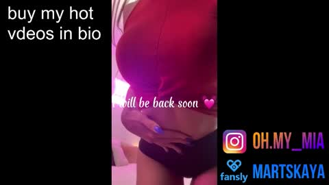 Mia Martskaya online show from 30, 11, 2025