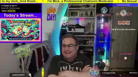 Snapshot of mick_mod chatting on 10, 6, 2026 Professional Moderator Mick Mickey online show from 10, 6, 2026