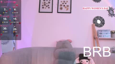 Aisha    birtthday show 15 noviembre online show from 10, 3, 2025