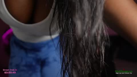 Snapshot of missksavage chatting on 30, 9, 2025 Miss K online show from 30, 9, 2025