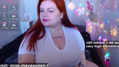 Snapshot of missmayaqueen chatting on 9, 3, 2025 Maya online show from 9, 3, 2025