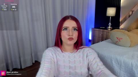 Snapshot of misspaulina__ chatting on 7, 1, 2025 Pau Giraldo online show from 7, 1, 2025