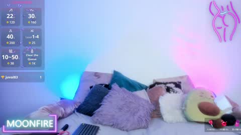 Snapshot of moonfiredance chatting on 11, 12, 2024 Nicky online show from 11, 12, 2024