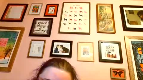 Snapshot of nakedcrafts chatting on 2, 3, 2025 Lizzy online show from 2, 3, 2025