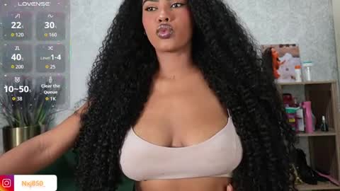 Snapshot of naomixjones1 chatting on 1, 4, 2026 Naomi online show from 1, 4, 2026