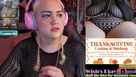 Wishs Playground online show from 19, 11, 2025