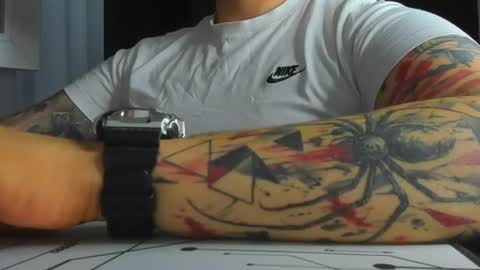 Snapshot of nicktattoomaster chatting on 23, 6, 2026 nicktattoomaster online show from 23, 6, 2026