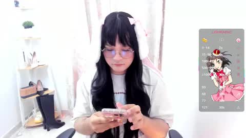 Snapshot of omorimori chatting on 3, 11, 2025 Omori Chan online show from 3, 11, 2025