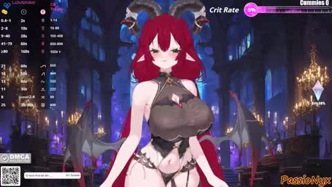 Succubus Nyx online show from 9, 2, 2026