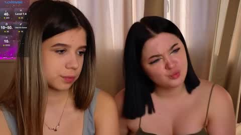 Lora black  and Lili blonde welcome you here online show from 7, 1, 2025