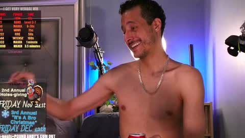 Andy Conda ITS A BRO CHRISTMAS PARTY FRIDAY DECEMBER 13TH 9pm est - LATE Mark Your Calendar online show from 13, 11, 2025