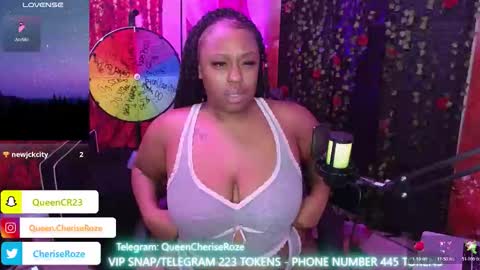 Queen Cherise Roze online show from 5, 11, 2025