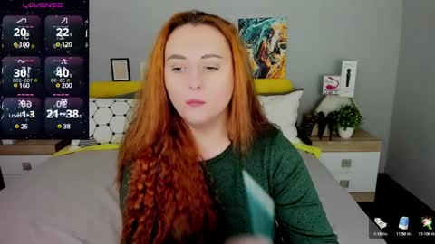 Snapshot of red_naughtyfox chatting on 26, 1, 2025 Lessy Fox online show from 26, 1, 2025