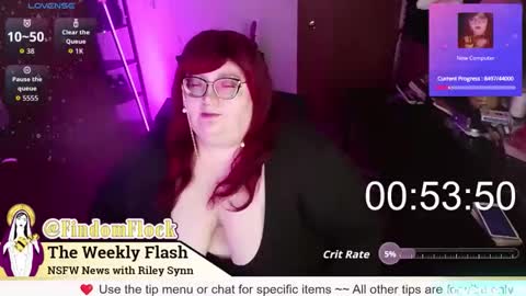 Snapshot of rileysynn chatting on 30, 5, 2026 RileySynn online show from 30, 5, 2026