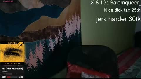 Snapshot of salemqueer_ chatting on 1, 12, 2025 Sam online show from 1, 12, 2025