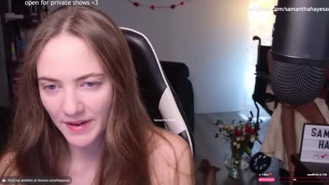 The Real Samantha Hayes haha  online show from 30, 1, 2025