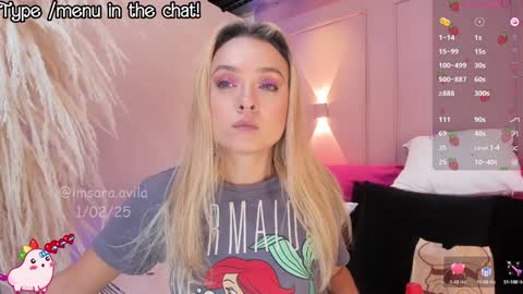 SaraAvila  online show from 2, 2, 2025