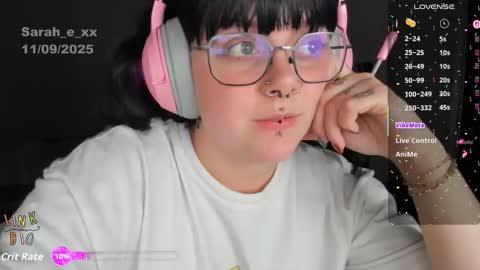 Sarah online show from 10, 11, 2025