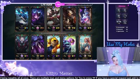 Snapshot of sassykittyn chatting on 11, 12, 2024 Sassy Sami Kittyn online show from 11, 12, 2024