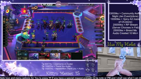 Snapshot of sassykittyn chatting on 12, 12, 2024 Sassy Sami Kittyn online show from 12, 12, 2024