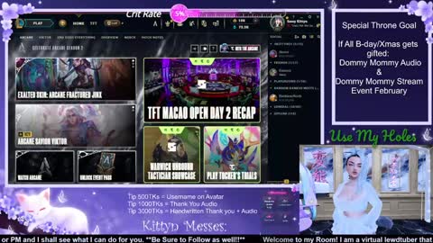 Snapshot of sassykittyn chatting on 16, 12, 2024 Sassy Sami Kittyn online show from 16, 12, 2024