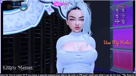 Snapshot of sassykittyn chatting on 31, 12, 2024 Sassy Sami Kittyn online show from 31, 12, 2024