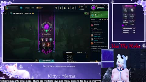 Snapshot of sassykittyn chatting on 14, 1, 2025 Sassy Sami Kittyn online show from 14, 1, 2025