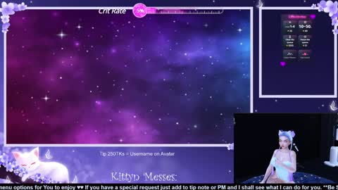 Snapshot of sassykittyn chatting on 3, 2, 2025 Sassy Sami Kittyn online show from 3, 2, 2025