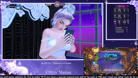 Snapshot of sassykittyn chatting on 6, 2, 2025 Sassy Sami Kittyn online show from 6, 2, 2025