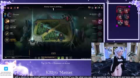 Snapshot of sassykittyn chatting on 4, 3, 2025 Sassy Sami Kittyn online show from 4, 3, 2025