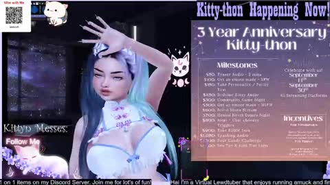 Snapshot of sassykittyn chatting on 15, 9, 2025 Sassy Sami Kittyn online show from 15, 9, 2025