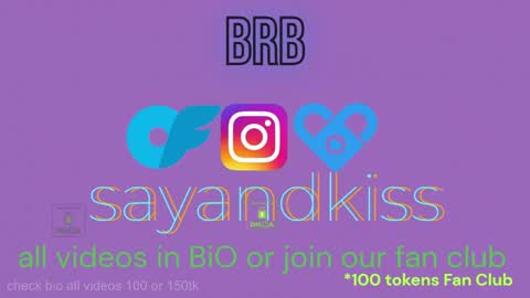 Snapshot of say_and_kiss chatting on 24, 4, 2026 Say and kiss online show from 24, 4, 2026